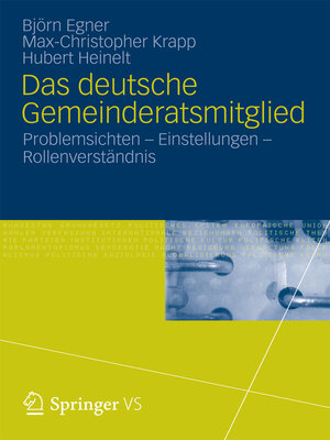 cover image of Das deutsche Gemeinderatsmitglied